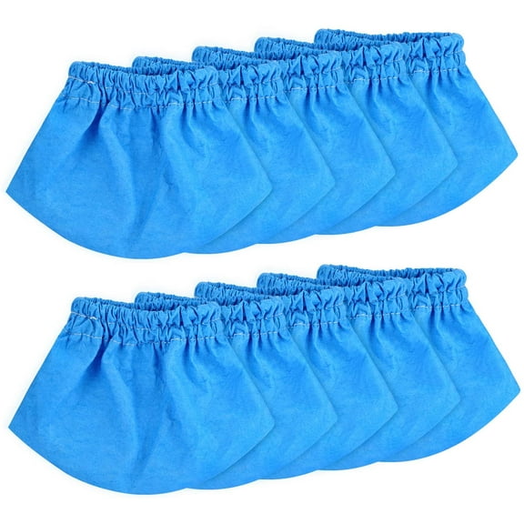 10 Pack VRC2 Cloth Filter Compatible with Vacmaster 1.5 to 3.2 Gallon Wet/Dry Vacuums, Also fit for Armor All AA155 AA256 AA255