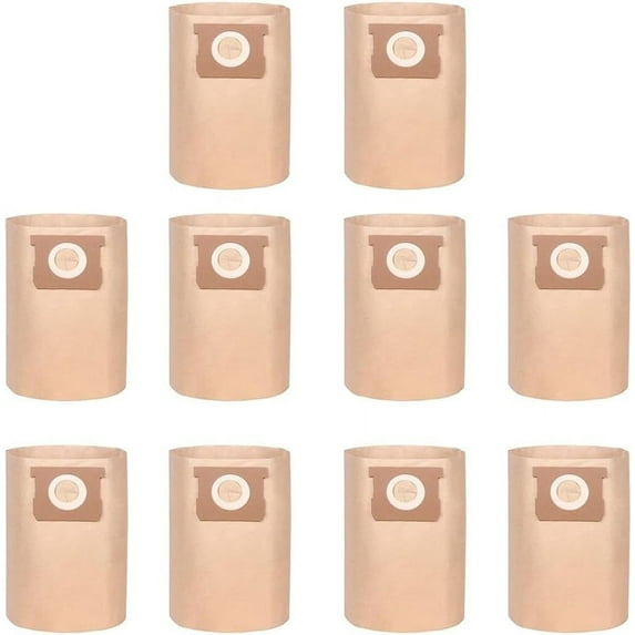 10 Pack VRC2 Cloth Vacuum Filter Compatible with Vacmaster VRC2 2.5 Gallon Cloth Vacuum Filter