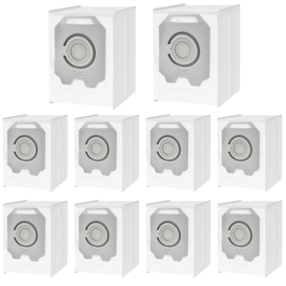 10 Pack iRobot Roomba Clean Base 10 Pack Replacement Disposal Bags, Compatible with I/S/J Series Auto Dirt Disposal