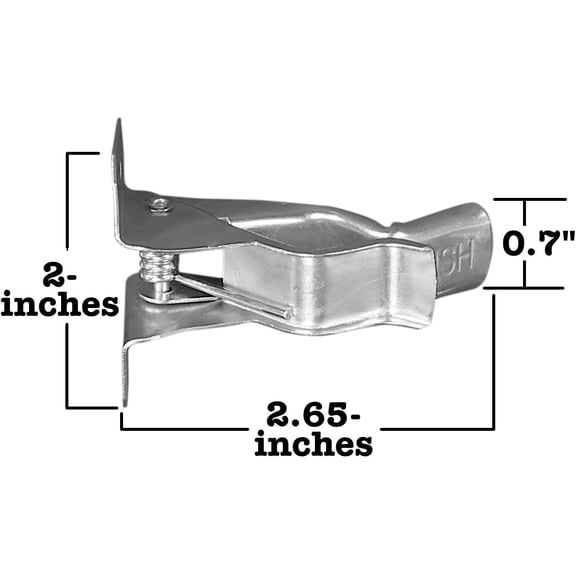 10-Pack Wall-Mount Organizing Spring Clamps for Tools, Rakes and Brooms$$Tools & Hardware Other