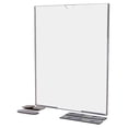 thumbnail image 1 of 10 Pack Wall Sign Holder for 8.5" x 11" Maps and Notices in Hospitals and Facilities Clear Acrylic Literature Sleeve with Magnets and Hook and Loop Squares, 1 of 6