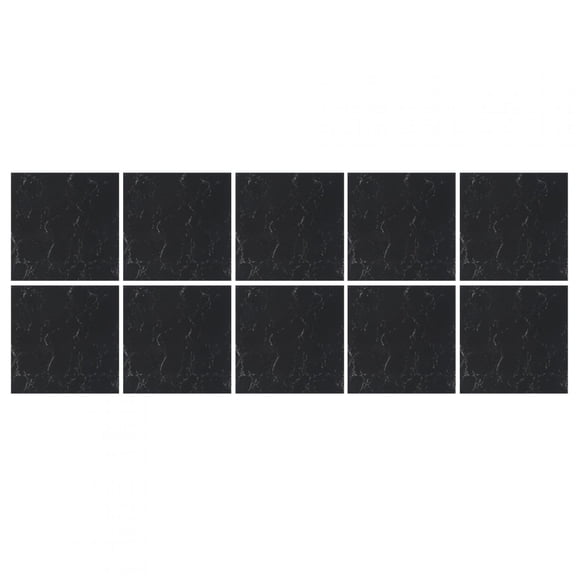 10 Pack Waterproof Non-Slip Tile Stickers - Floor Decals for Kitchen & Bathroom Wall Decor DT004