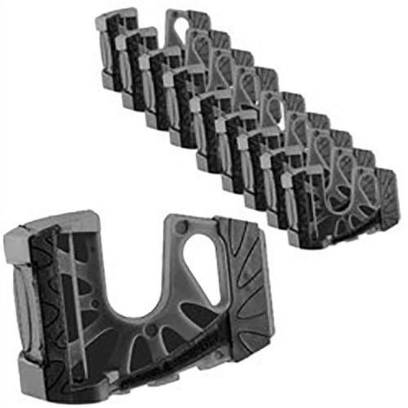 10-Pack Wedge-It Ultimate Door Stop - Black
