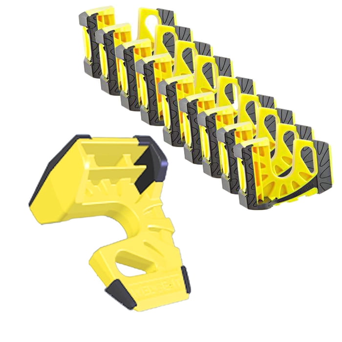 10-Pack Wedge-It Ultimate Door Stop - Bright Yellow