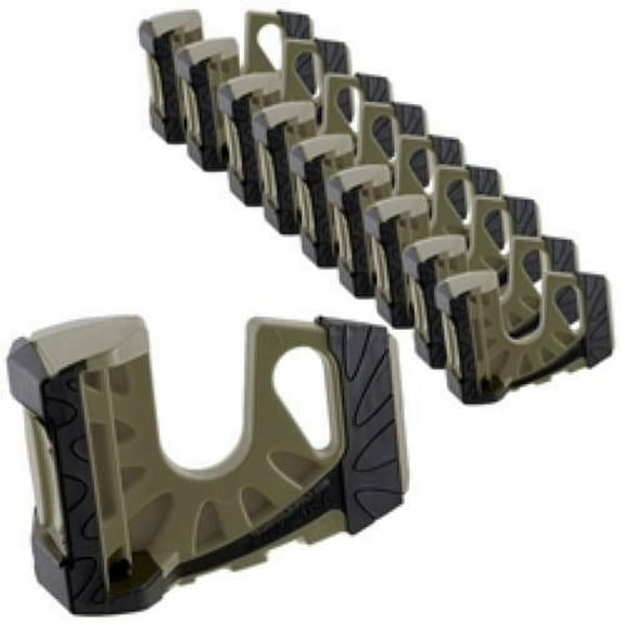 10-Pack Wedge-It Ultimate Door Stop - OD Green