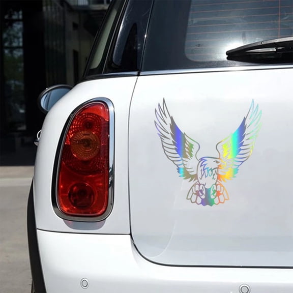 10 Pack White Headed Raptor Vinyl Waterproof Birds Of The United States Sticker Decal For Notebook Car Laptop Window festival ornaments
