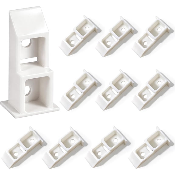 10 Pack, Window Balance Top Guide Replacement, White | Sash Cam & Track Guide, Compatible with 60-617-XCP10, Window Channel Balance Hardware, For Single & Double Hung Windows