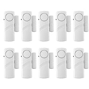 10 Pack Window & Door Alarm System - Home Security Sensors for Kids Safety,Bedroom,Garage,Apartment,Dorm,RV & Office