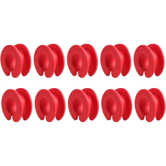 10-Pack Windproof Hanger Spacers, Anti-Slip Hook Holders for Clothes Hangers - Keep Garments Secure on Outdoor Lines, Drying Racks, and Closet Rods(XX)