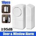 thumbnail image 1 of 10 Pack Wireless Home Door Window Entry Burglar Security Alarm Magnetic Sensor, 1 of 8