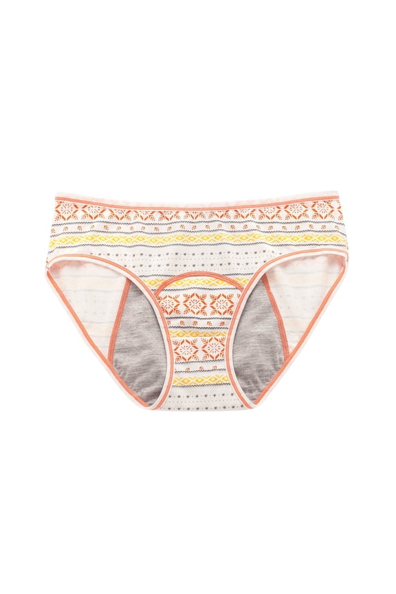 10 Pack Womens Briefs Teen Protective Leak Proof Heavy Postpartum Menstrual Womens Summer Clothes,Orange,S