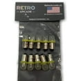 thumbnail image 1 of 10 Pack Yellow Frosted Pinball 6.3 Volt AC LED Round Replacement Bulbs 44/47 Bayonet Base BA9S, 1 of 2