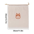 thumbnail image 1 of 10-Pack Yellowing-Proof Storage Bags 11.81x1.18x1.18in, Translucent Frosted Drawstring Organizer for Suitcase Clothes Shoes Travel Packing, 1 of 6