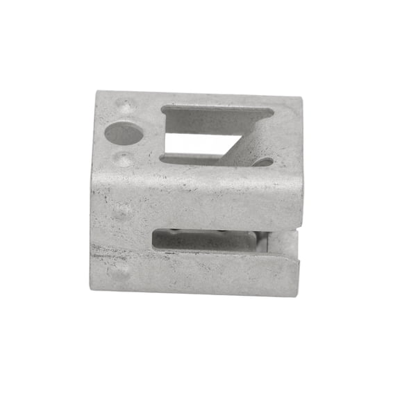 10-Pack Zinc-Aluminum Coated Spring Steel Solar Panel Mounting Brackets for PV Module Ground Station Installation 10Pcs steel