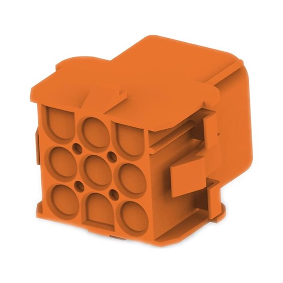 10 Pack of 350782-1 Connector MATE-N-LOK 9 Position Female Positive Lock Free Hanging Housing Receptacle