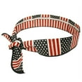 thumbnail image 1 of 10-Pack of Cordova CBAN300 Coldsnap Cooling Bandana/Neck Tie, Water Activated Polymers, American Flag, 1 of 1