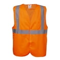 thumbnail image 1 of 10-Pack of Cordova V210P7XL Type R, Class II, Orange Mesh Vest, Hook & Loop Closure, 2-Inch Silver Reflective Tape, 7X-Large, 1 of 5