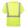 thumbnail image 1 of 10-Pack of Cordova V4614XL Cor-Brite Type R, Class II, Comfort Stretch T-Shirt, Short Sleeves, Chest Pocket, 2-Inch Silver Reflective Tape, 4X-Large, 1 of 4