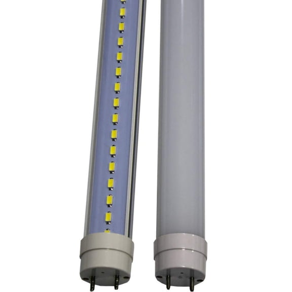 10 Pack of Duda LED T8 Clear 4 Ft Tube Light Samsung 18w 1810 lumens 2 yr Warranty 6500k Daylight G13 Connection Pins
