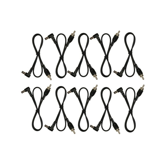 (10) Pack of Effects Pedal DC Power Cables for CIOKS & Eventide Power Supplies