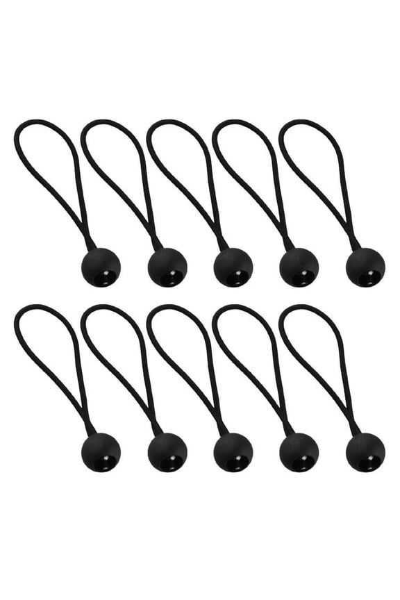 10 Pack of Elastic Umbrella Straps, Perfect for Fixing Canopies and Tarpaulins