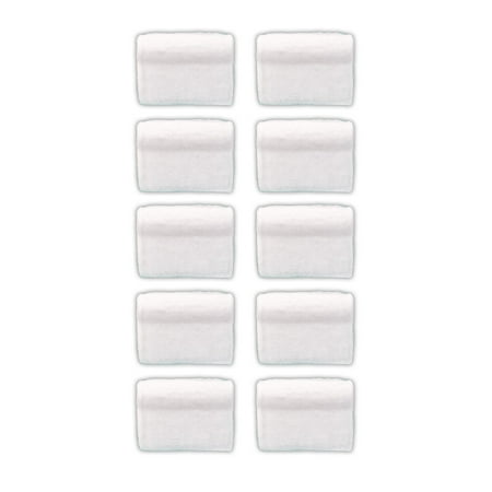 10 Pack of Microfiber Replacement Pads for Baseboard Cleaner