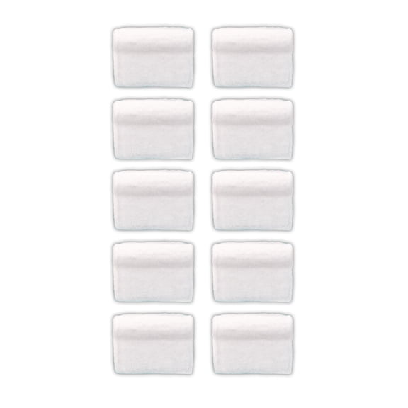 10 Pack of Microfiber Replacement Pads for Baseboard Cleaner