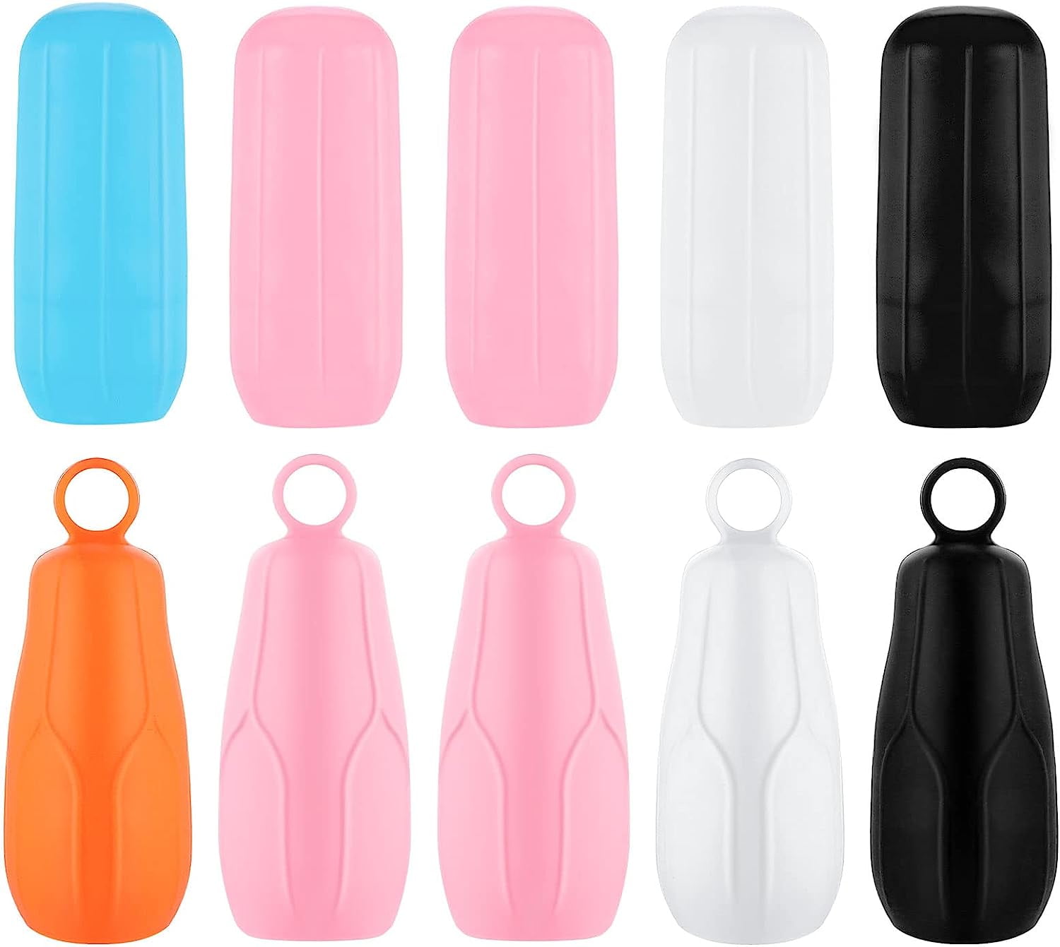 Couvre La Bouteille De Silicone 6 Pcs Locks De Fuite Skins