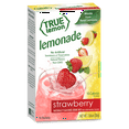 (10 Packets) True Lemon Strawberry Lemonade Stevia Sweetened, OnTheGo