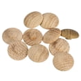 thumbnail image 1 of 10 Packs 0.28 x 0.79 Inch Wood Hole Plugs, Wood Pocket Button Plug for Chair Woodworking, 1 of 6