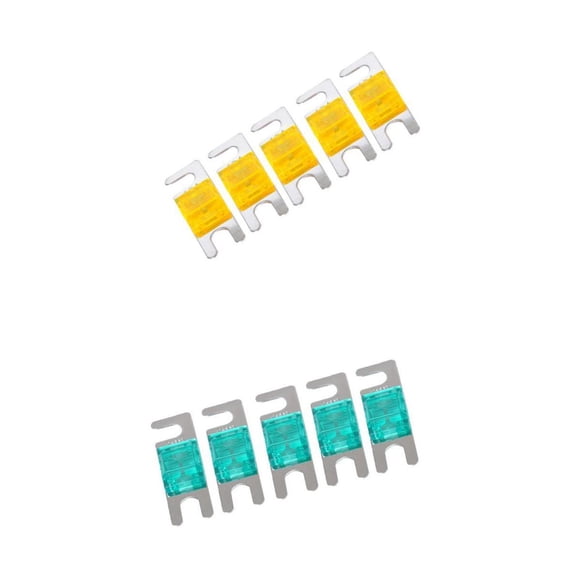 10 Packs 40A+30A Mini ANL Fork Fuse Audio Circuit Breaker