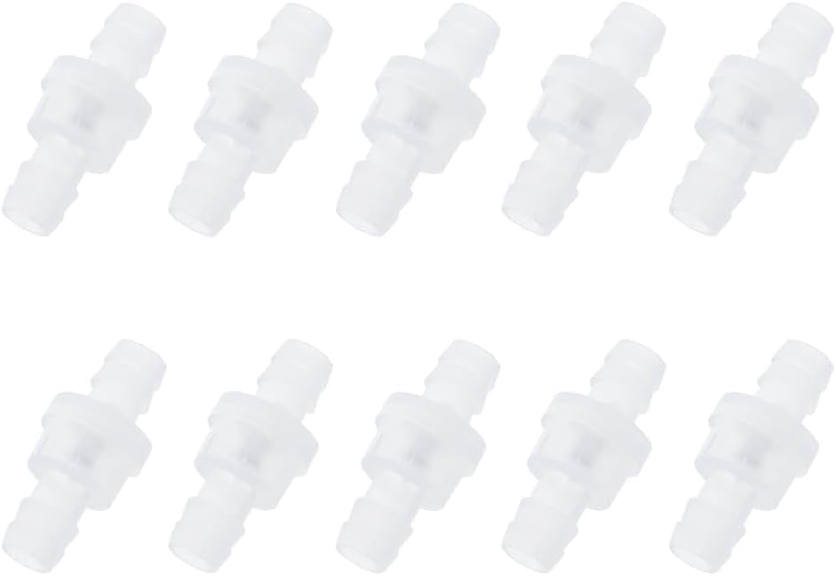10 Packs 5/16"(8mm) One Way Check Valve NonReturn OneWay Air Water