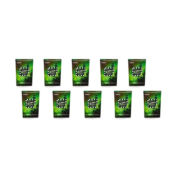 10 Packs Arcane Tinmen Non-Glare Board Game Sleeves 50 ct Tarot Size Card Sleeves Display Case