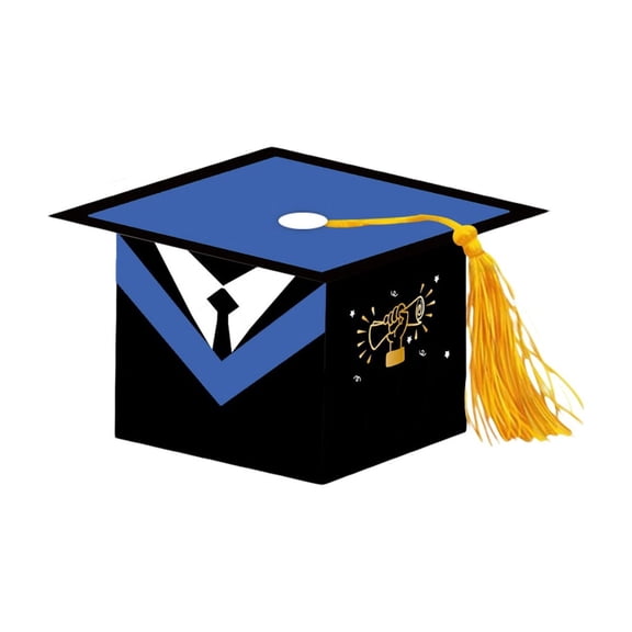 10 Packs Doctoral Cap Packaging Bachelor's Cap Graduation Party Candy prom decorations
