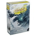 thumbnail image 1 of 10 Packs Dragon Shield Dual Matte Mini Japanese Snow White 60 ct Card Sleeves Display Case, 1 of 4