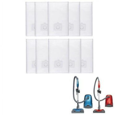10 Packs HEPA Cloth Vacuum Bags For Kenmore Canister Vacuum Cleaner  BC3002 BC3005 BC4026 81414 Q/C 53292, 5055 Parts Accessories