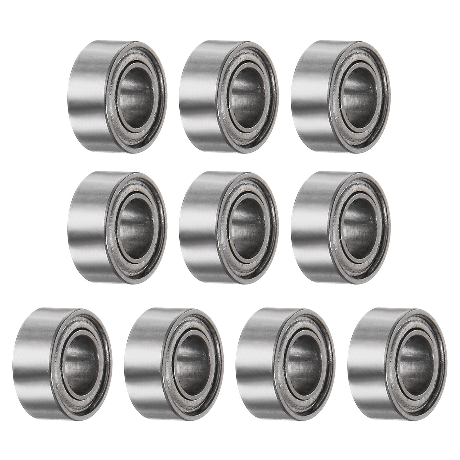 10 Packs MR63ZZ Deep Groove Ball Bearings 3x6x2.5mm Chrome Steel