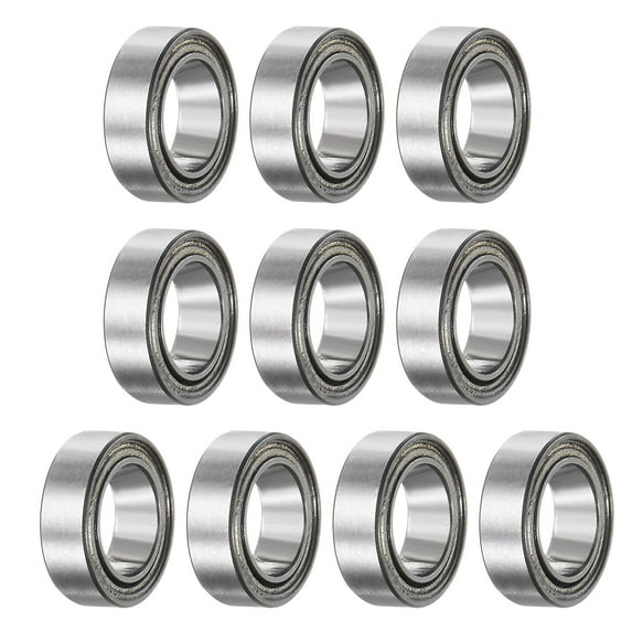 10 Packs MR85ZZ Deep Groove Ball Bearings 5x8x2.5mm Chrome Steel Miniature Bearing Double Shielded, P6 (ABEC 3)