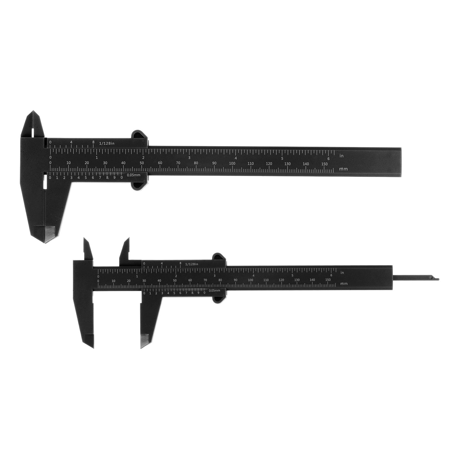 10 Packs Mini Plastic Caliper 150mm 6 Inch Vernier Calipers Sliding