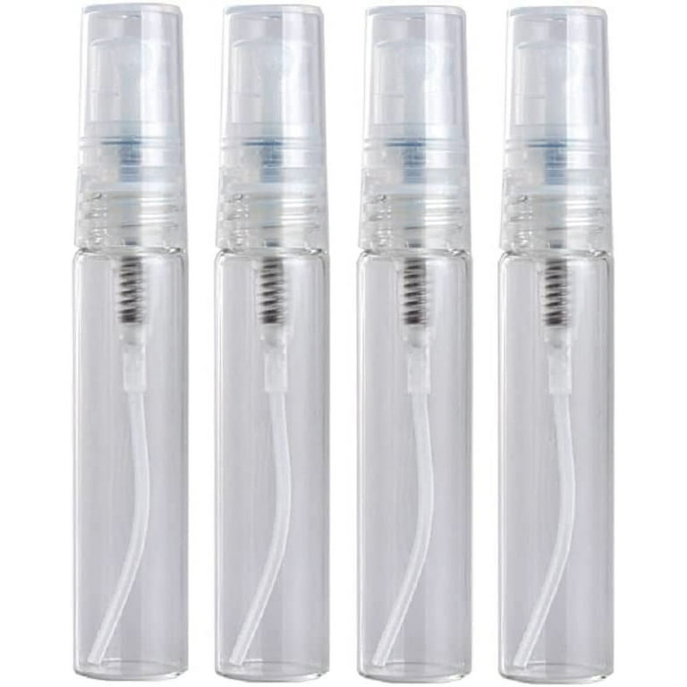 10 Packs Mini Portable Spray Bottle, 5ml/8ml/10ml Clear Plastic