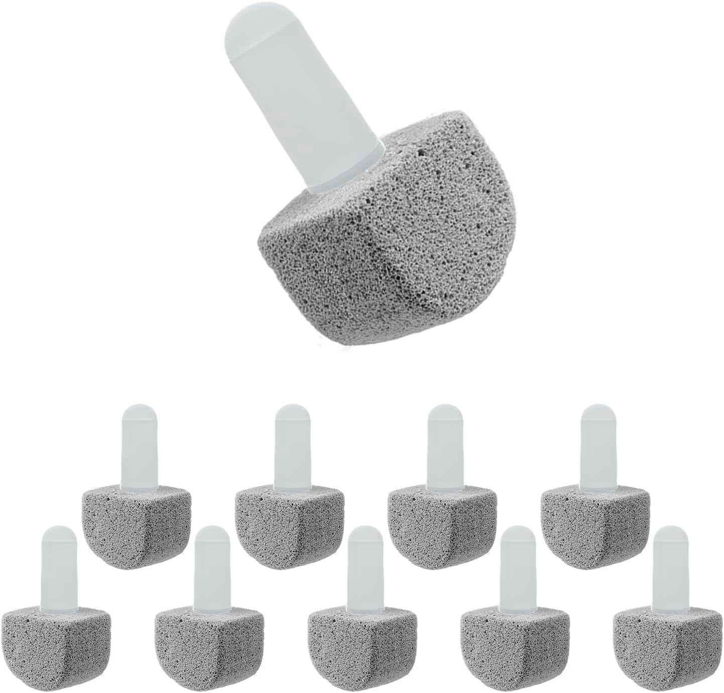 10 Packs Pumice Stone for Toilet Cleaning,Pumice Toilet Bowl Cleaning ...