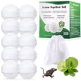 thumbnail image 1 of 10 Packs Rodent Repellent Balls, Pest Repeller, Peppermint Oil to Repel Mice and Rats, Squirrel Repellent Balls, 1 of 6
