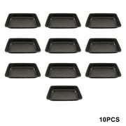 10 Packs Seed Starter Trays with Humidity Dome and Base Plant Growing Germination kit Clone Tray for Soil Blocks, Rockwool Cubes, Wheatgrass, Hydroponic (M)