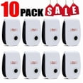 thumbnail image 1 of 10 Packs Ultrasonic Pest Repeller Plug in New 2026 Pest Repellent, Power Saving, Home Indoor and Outdoor Use, Pest Reject Rat Repellent, Mice Repellent, Mosquitos, Roachs, Spiders, Bed Bugs, Fleas, 1 of 7