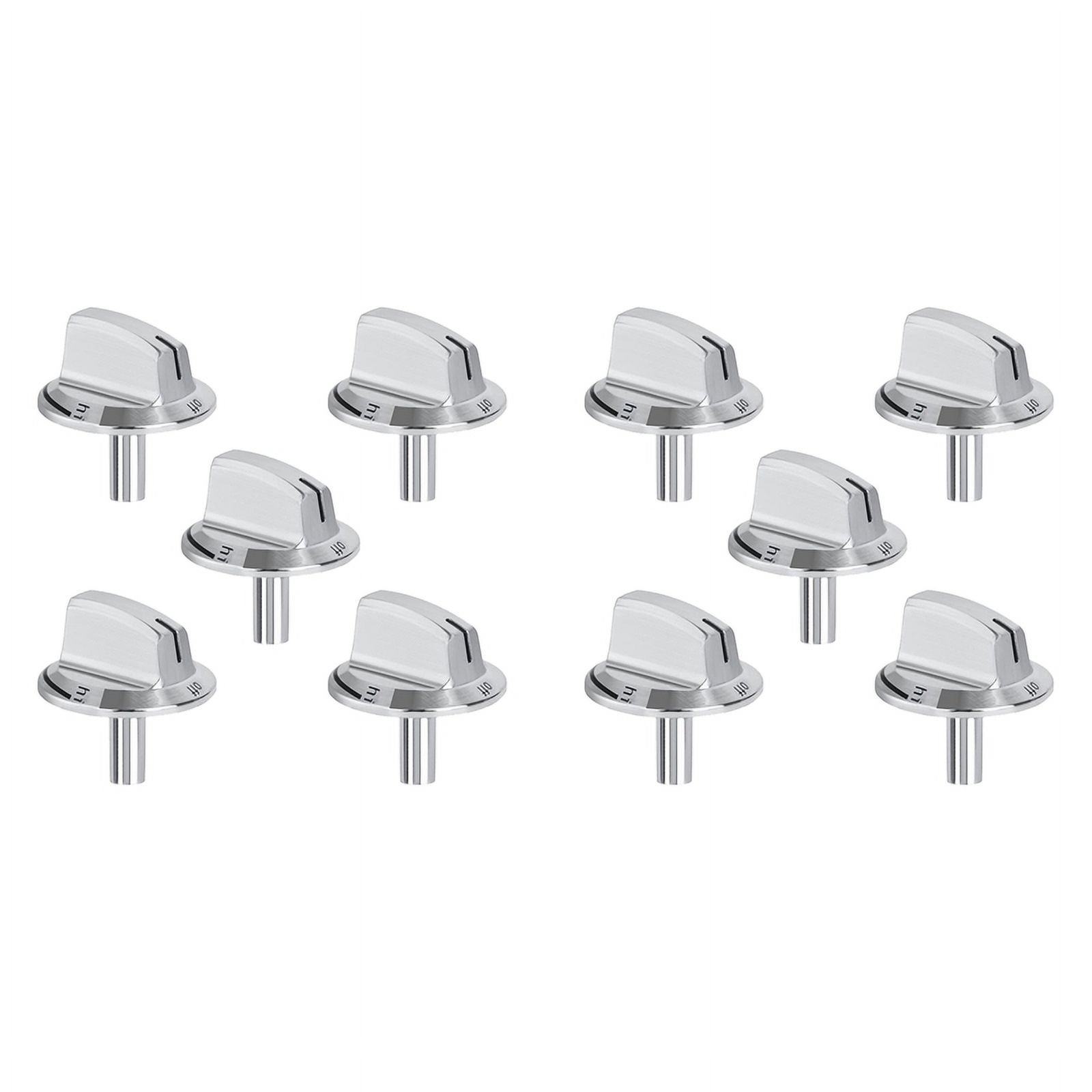10 Packs Upgrade 5304525746 Long Stem Stove Knobs Replacements, Compatible Stove Range Oven