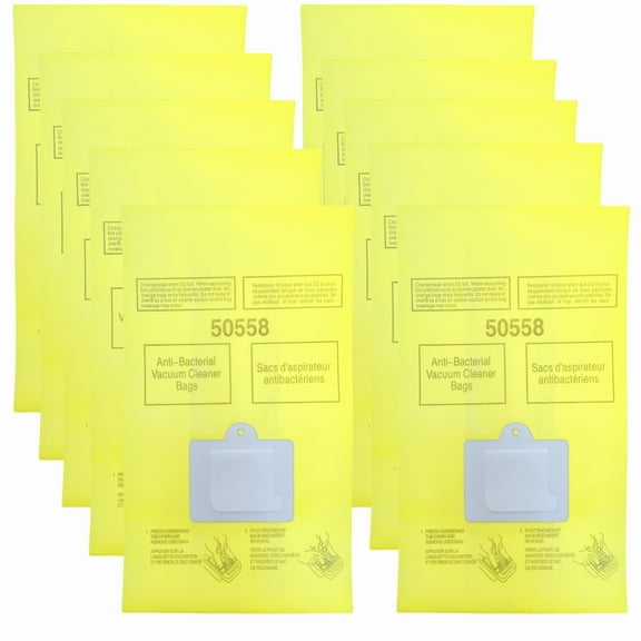 10 Packs Vacuum Bags Replacement for Kenmore Canister C/Q 5055 50555 50557 50558 and Panasonic Type C-5 C-18 Vacuums - Premium Vacuum Cleaner Dust Bag