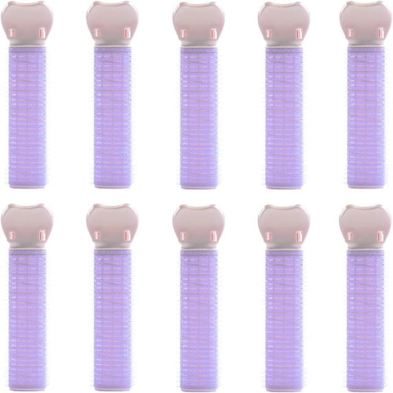 10 Packs Volumizing Hair Root Clips, Instant Bang Natural Fluffy Hair Clips, Heatless DIY Hair Curler for Long and Short Hair Very suitable for girls to organize hair (Purple)