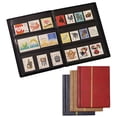 thumbnail image 1 of 10 Pages 20 Sides Stamps Collection Album Empty Stamps Collecting Storage Book Collection Booklet Organizer Album, 1 of 6