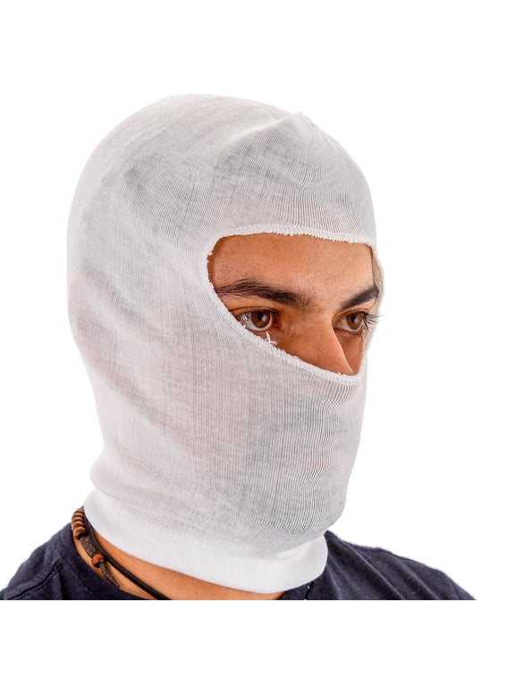 10 Painters Spray Socks, Stretch Cotton Head Hood Mask, Protect Face Neck Paint