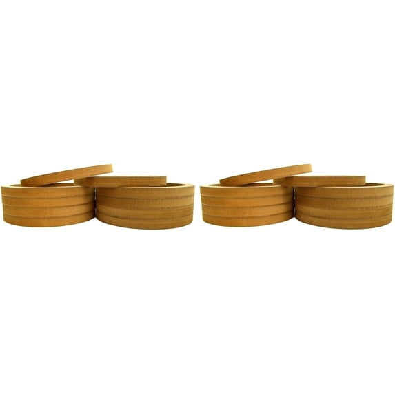10 Pair 8" Speaker Mounting Spacer Rings For Fiberglass MDF RING-8R (20 Rings)